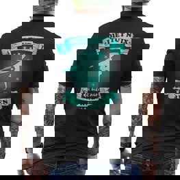 Die Tut Nix Die Will Nur Turnnen Gymnastics Gymnastics T-Shirt mit Rückendruck - Seseable