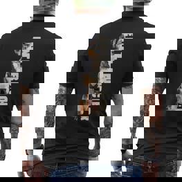 Entlebucher Sennenhund Hund Herrchen Frauchen Hunde T-Shirt mit Rückendruck - Seseable