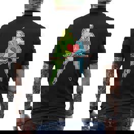 Budgie T-Shirt mit Rückendruck - Seseable
