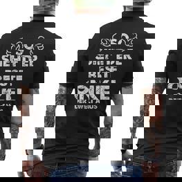 So Sieht Der Beste Onkel Der Welt German Langu T-Shirt mit Rückendruck - Seseable