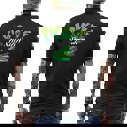Gurke Emotionale Unterstützung Unterstützender Freund Therapeut T-Shirt mit Rückendruck - Seseable