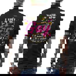 Ich Bin Nicht Schwul Aber 20$ Sind 20$ Bachelor Party T-Shirt mit Rückendruck - Seseable