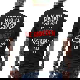 Ich Reg Mich Nicht Auf Lustig Sarcasmus Humour Slogan T-Shirt mit Rückendruck - Seseable