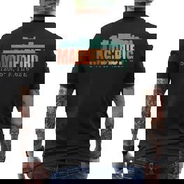 Magdeburg Skyline T-Shirt mit Rückendruck - Seseable