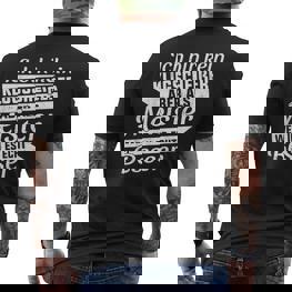 Master Exam Saying Handwerk Meister T-Shirt mit Rückendruck - Seseable