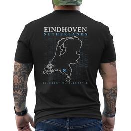 Netherlands Eindhoven T-Shirt mit Rückendruck - Seseable