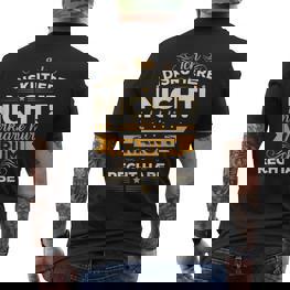 Recht Lustige Sprüche Männer Witzigen Sprüchen Herren Lustig T-Shirt mit Rückendruck - Seseable