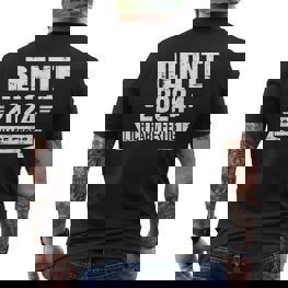 Rente 2024 Ich Habe Fertig Rentner Rentnerin In Ruhestand German T-Shirt mit Rückendruck - Seseable