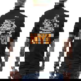 Simsonfan S51 Dont Touch Oldtimer Fan T-Shirt mit Rückendruck - Seseable