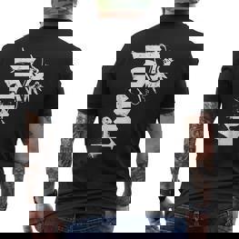 Tirol With Cool Lettering And Tyrolean Eagle T-Shirt mit Rückendruck - Seseable