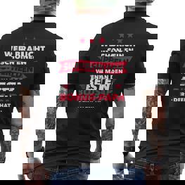 Wer Braucht Superhelden Wenn Man Beste Bonus Papa Hat T-Shirt mit Rückendruck - Seseable