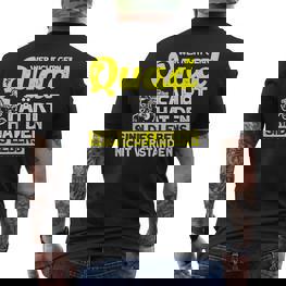 Wer Nicht Gern Quad Fahrt Quad Atv Accessories Quad T-Shirt mit Rückendruck - Seseable