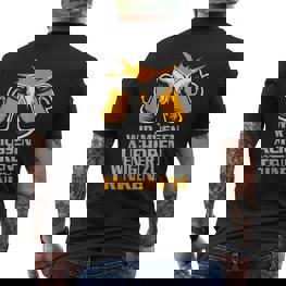 Wir Müssen Aufhören Weniger Zu Trinker Party T-Shirt mit Rückendruck - Seseable