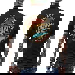 Wolfgang Der Mann Der Mythos Die Legende First Name T-Shirt mit Rückendruck - Seseable