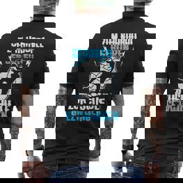 Zum Handball Geboren, Kindershirt Schwarz S für Schule Kurzärmliges Herren-T-Shirt - Seseable