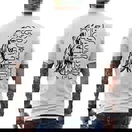 Cocker Spaniel Hund Herrchen Frauchen Hunde T-Shirt mit Rückendruck - Seseable