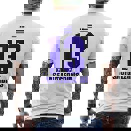Greece Sauf Legend Legend Legdis Son Name T-Shirt mit Rückendruck - Seseable