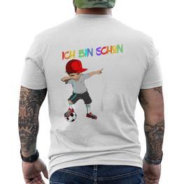 Ich Bin Schon 6 Jahre Footballer Kurzärmliges Herren-T-Kurzärmliges Herren-T-Shirt, Kindergeburtstag Fußball - Seseable