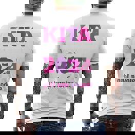 Kinder Kindertagesstätte Abschied Kinder Kita Abgänger 2024 T-Shirt mit Rückendruck - Seseable