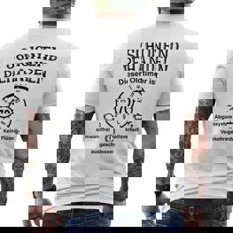 Schonend Behandeln Oldtimer Ist 70 Plaque 70Th Birthday S T-Shirt mit Rückendruck - Seseable