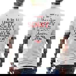 Valentine's Day Him Fun Slogan T-Shirt mit Rückendruck - Seseable