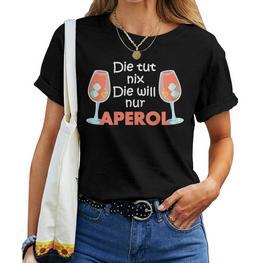 Women's Aperol Spritz Summer Cocktail Aperol Mama T-shirt Frauen - Seseable