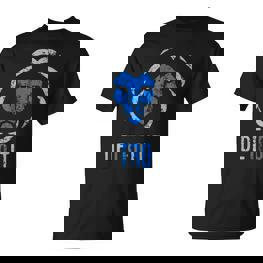 Detroit 313 Lion T-Shirt - Seseable