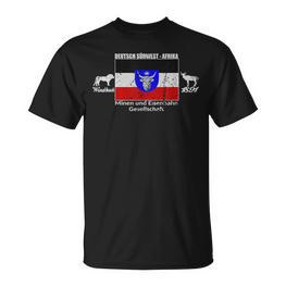 Deutsch Südwest Afrika Kolonie Eisenbahn Namibia T-Shirt - Seseable