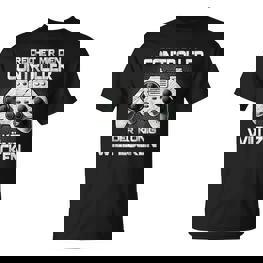 Gamer Reichet Mir Den Controller Der König Will Zocken T-Shirt - Seseable