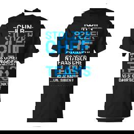 Ich Bin Stolzer Chef Einer Fantastischen Teams T-Shirt - Seseable