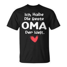 Ich Habe Die Beste Oma Der Welt Ich Habe Die Beste Oma Der Welt Children's T-Shirt - Seseable