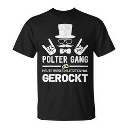 Men's Polter Gang Jga Stag Night Groom T-Shirt - Seseable