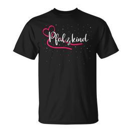 Pfalzkind Heart Pfälzer Rheinland Pfalz Pfälzerin T-Shirt - Seseable