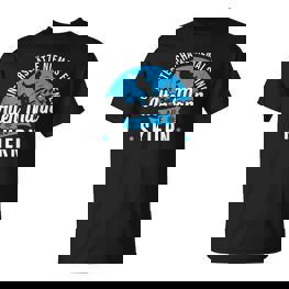 Skifahren Ski Fahren Never One Old Man T-Shirt - Seseable