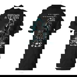 So Viele Idioten Und Nur Eine Sense Sarcasmus Reaper Black T-Shirt - Seseable