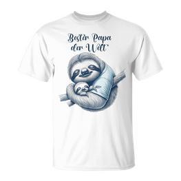 Bester Papa Der Welt Bester Papa Der Welt T-Shirt - Seseable