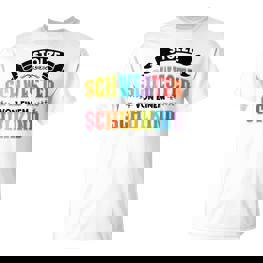 Schwester Von Einer Schulkind Schwester Schulkind S T-Shirt - Seseable