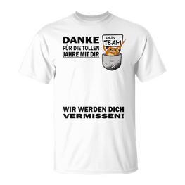 Zum Farewell College & Colleague's Jobwechsel Gray S T-Shirt - Seseable