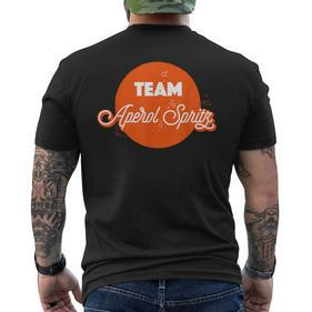 Team Aperol Spritz Retro Summer Jga Summer Drink T-Shirt mit Rückendruck - Seseable De