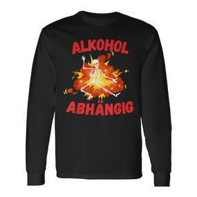 Alcohol Dependent Alcohol Langarmshirts - Seseable De