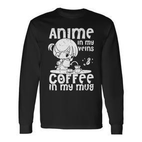 Anime Otaku Kawaii Cosplay Zeichentrickfilm Manga Langarmshirts - Seseable De