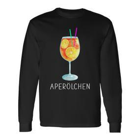 Aperölchen Spritz Summer Drink Cocktail Drink S Langarmshirts - Seseable De