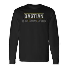 Bastian Der Mann Der Mythos Die Legend German Language Black Langarmshirts - Seseable De