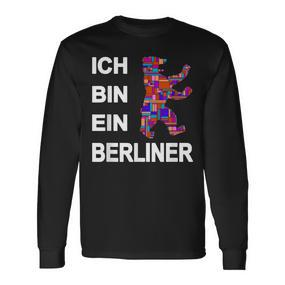 Berlin Ich Bin Ein Berlin Langarmshirts - Seseable De