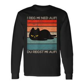 Cat I Reg Mi Not Auf Evil Cat Langarmshirts - Seseable De