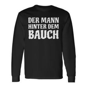 Der Mann Hinterdem Bauch German Language Langarmshirts - Seseable De