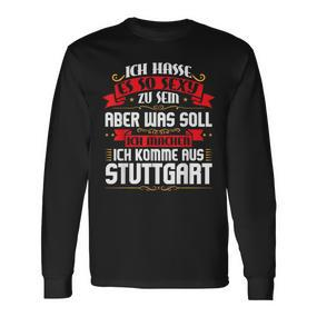 Ich Komme Aus Stuttgart Stuggi Langarmshirts - Seseable De