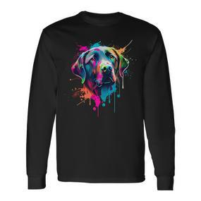 Labrador Dog Lovers Dog Owners Langarmshirts - Seseable De