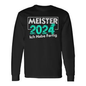 Master 2024 Masterletter Master Exam Langarmshirts - Seseable De