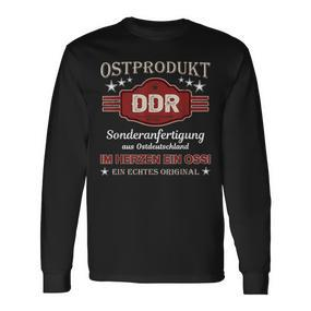 Ostprodukt Ddr Clothes Vintage Onostalgia Party Ossi Langarmshirts - Seseable De